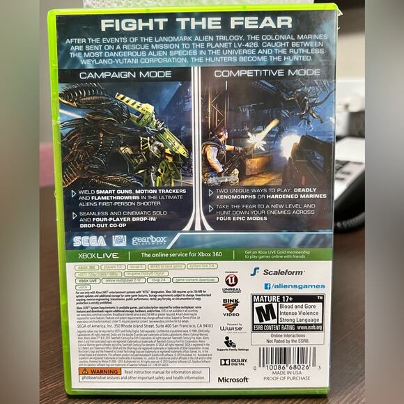Aliens Colonial Marines Xbox 360 - Picture 5 of 6